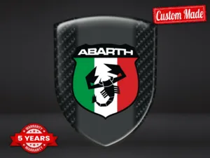 Fiat Abarth Vinilos Ventana Auto Máximo Resistente Pro Elegante